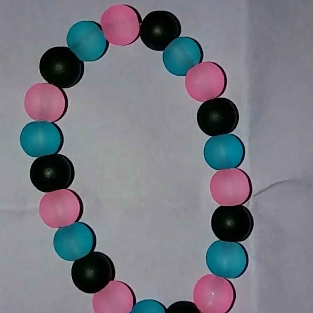 2for$14;)Beaded bracelet